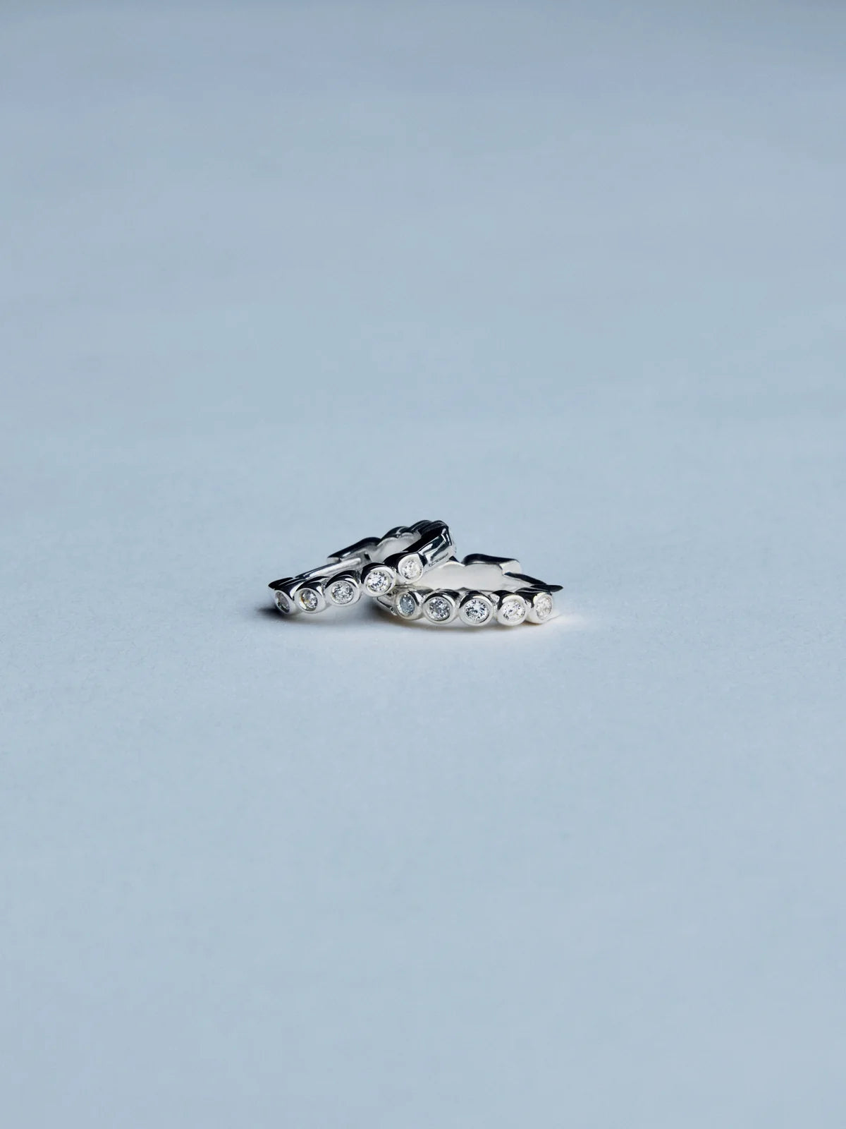 Oda Mini Hoops Silber | RAGBAG