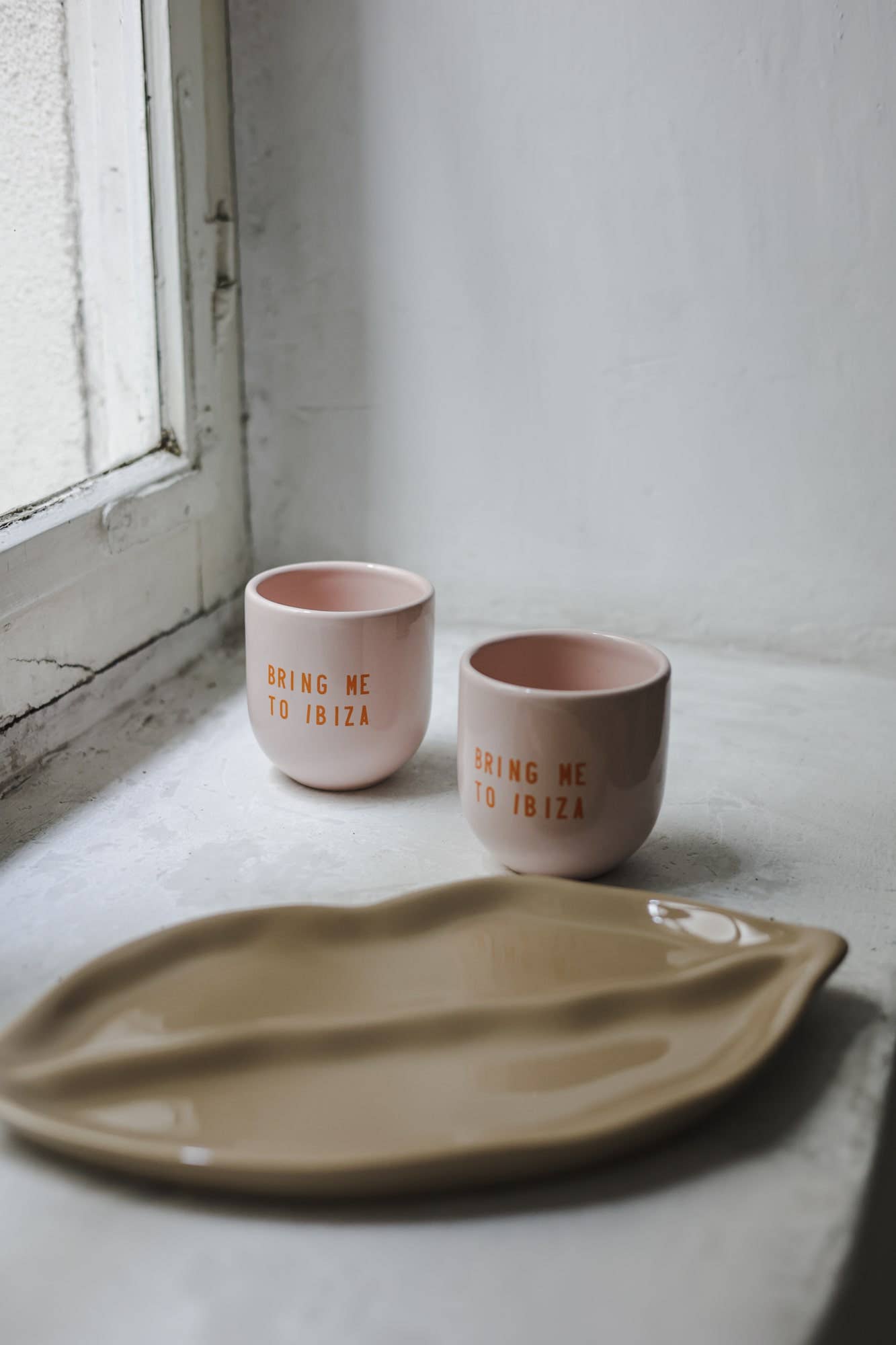 Sisi Lippenplatte, beige