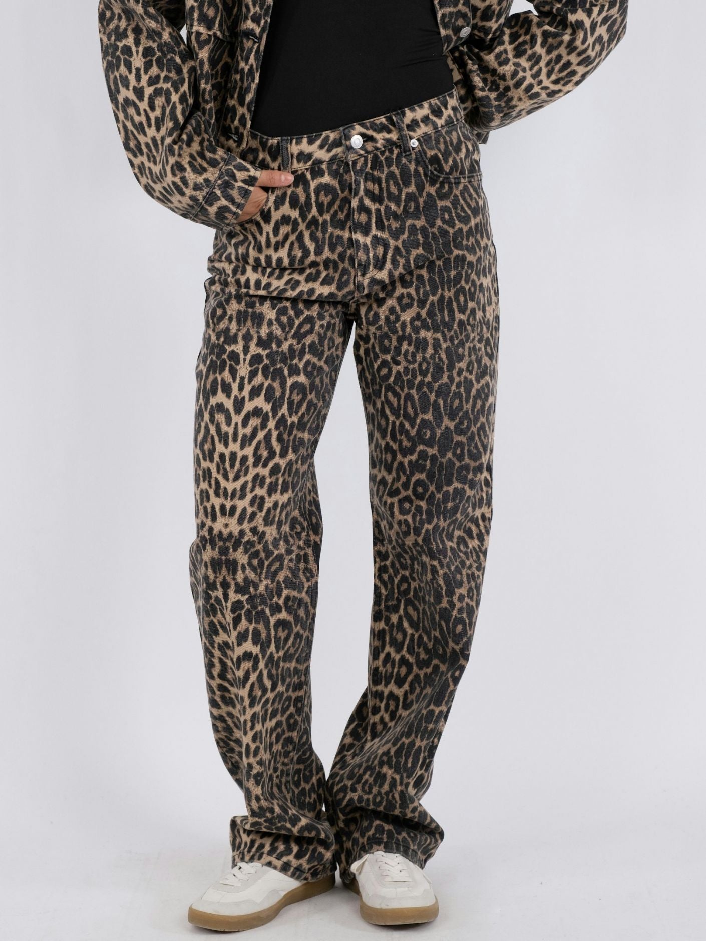 Simona Leopard Pants