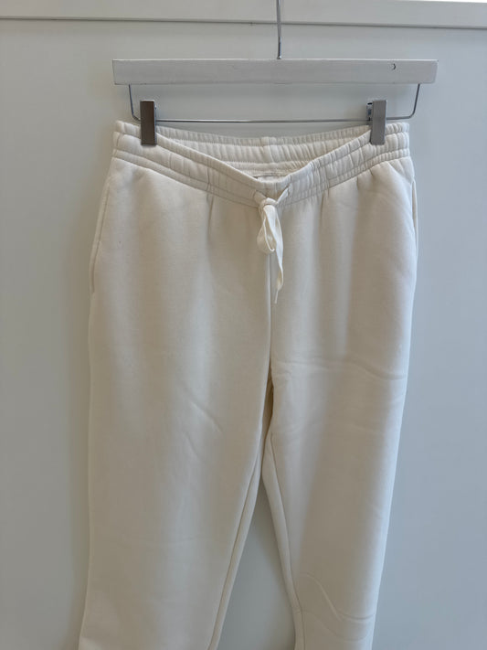 Basic Straight Sweatpants - Egret