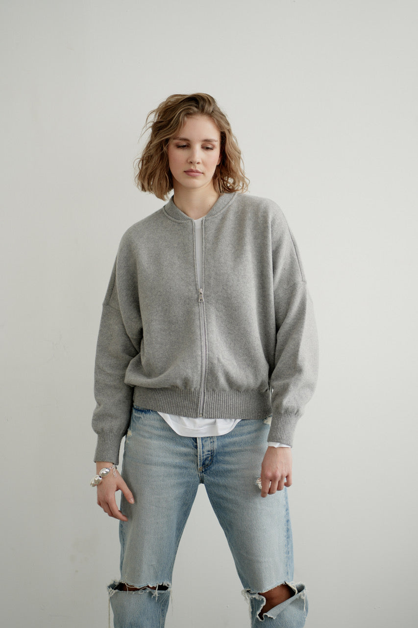 JACKIE in Grey Melange