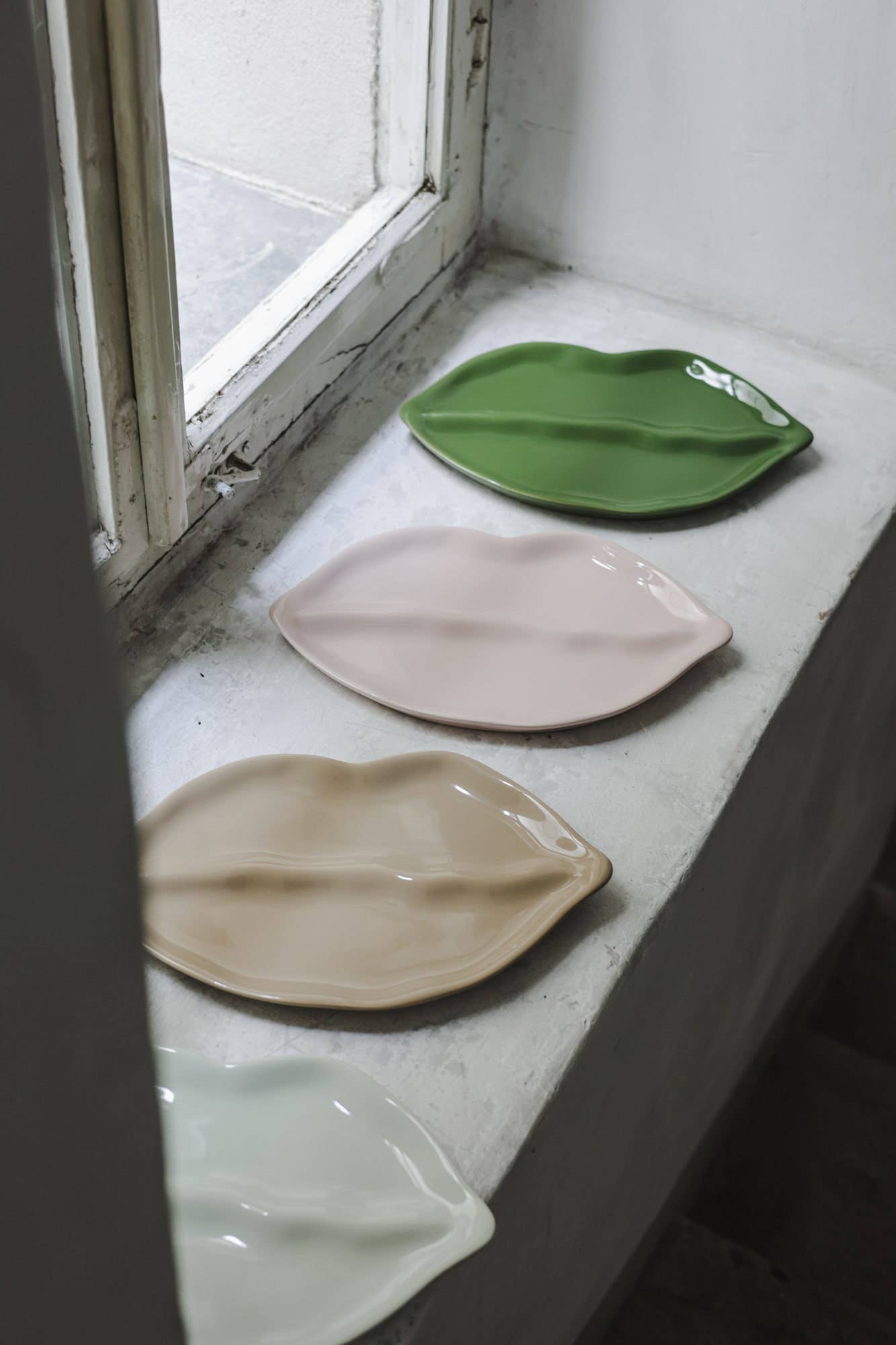 Sisi Lippenplatte, beige