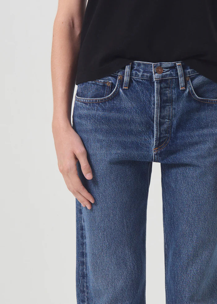 PARKER EASY STRAIGHT IN PLACEBO AGOLDE