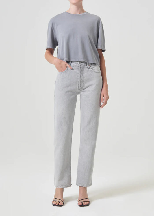 90'S PINCH WAIST HIGH RISE STRAIGHT IN RISE AGOLDE