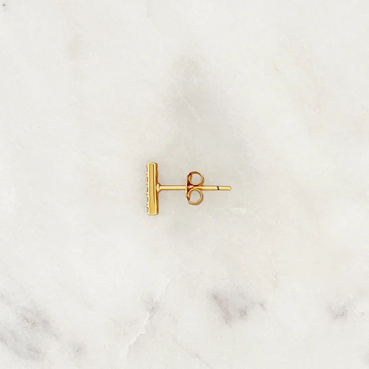 Ohrstecker Clear Staple