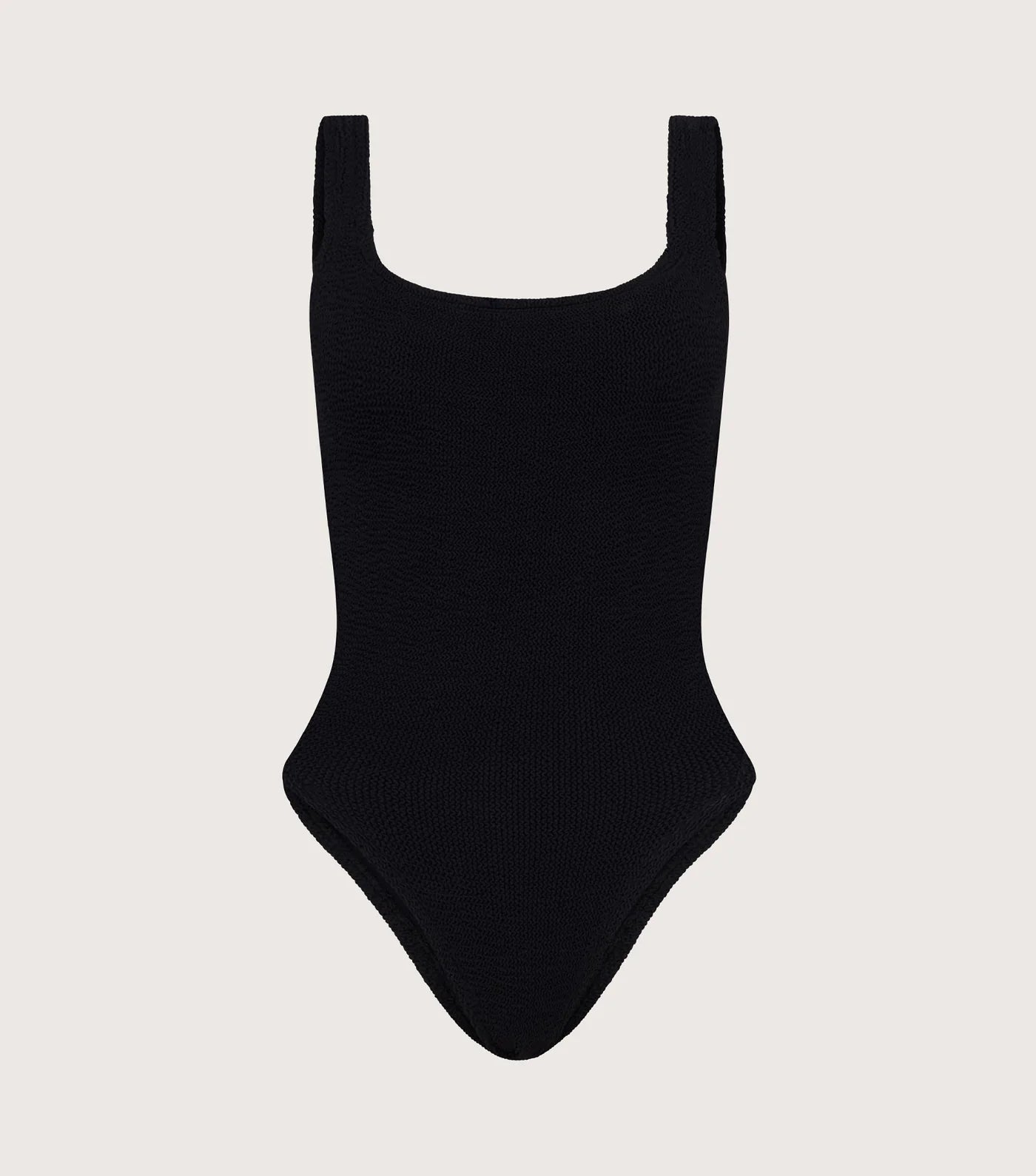 Hunza G Square Neck Swim - Black