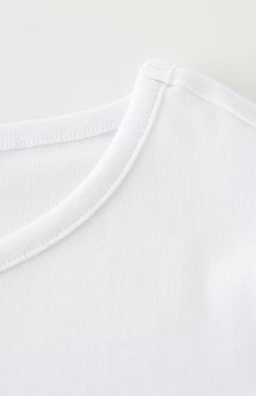 Basic tight top - white