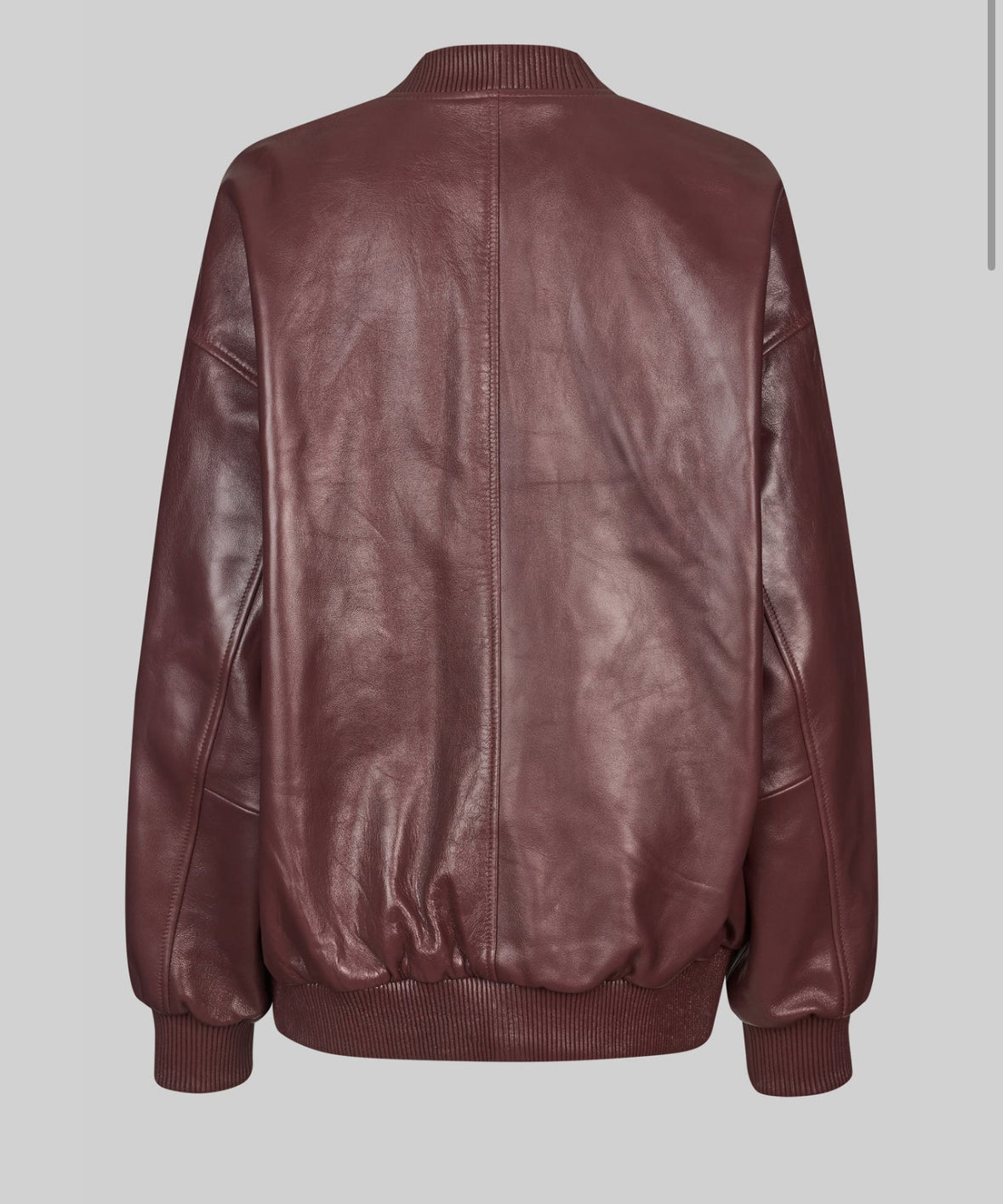 King Leather Bomber Jacket