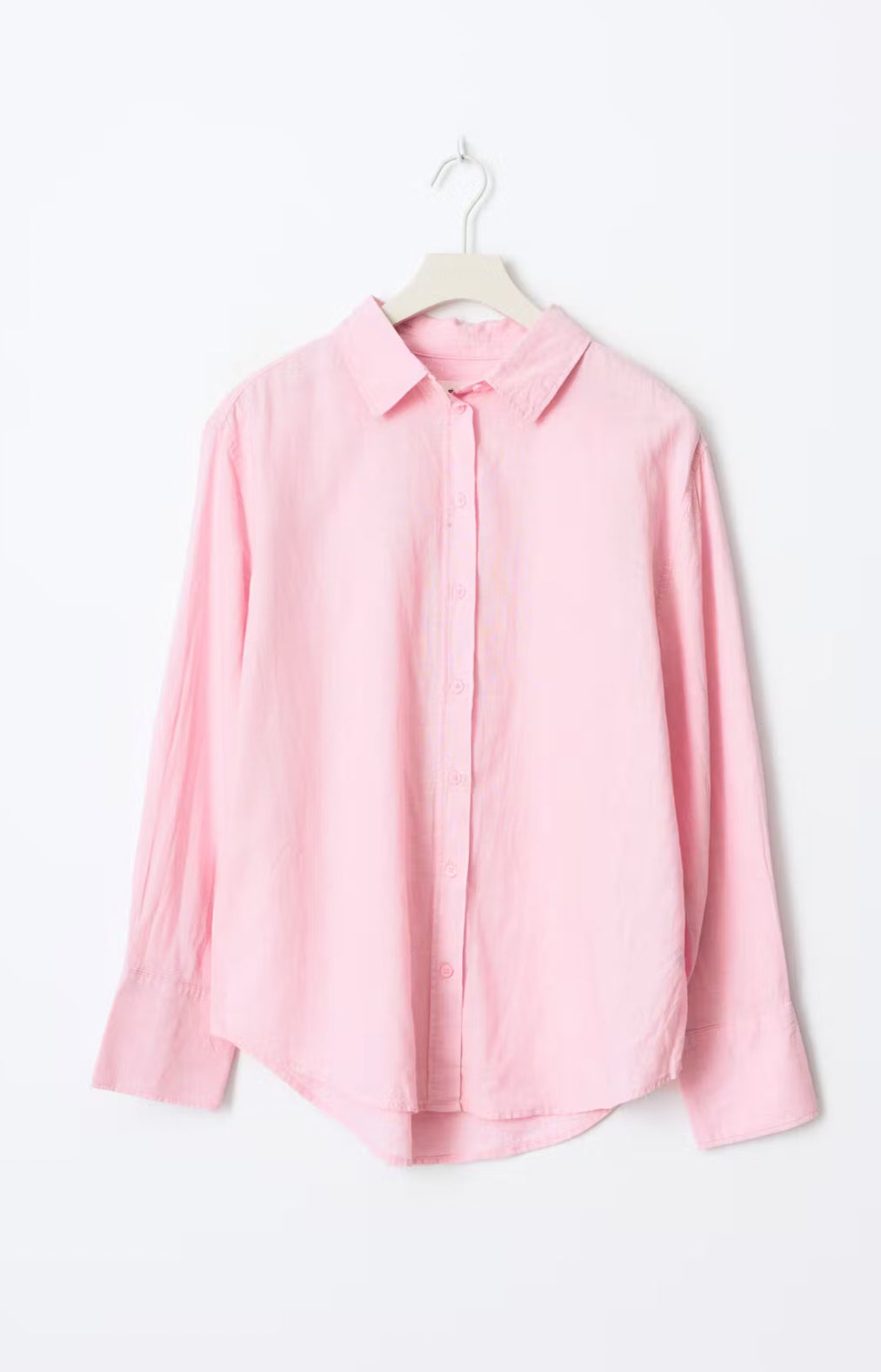 Linen blend Shirt - pink