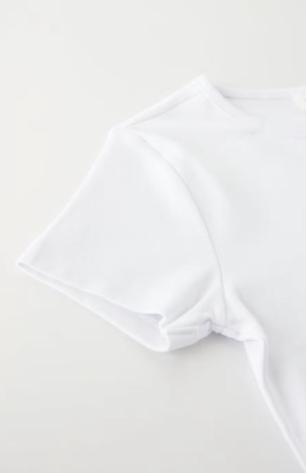 Basic tight top - white