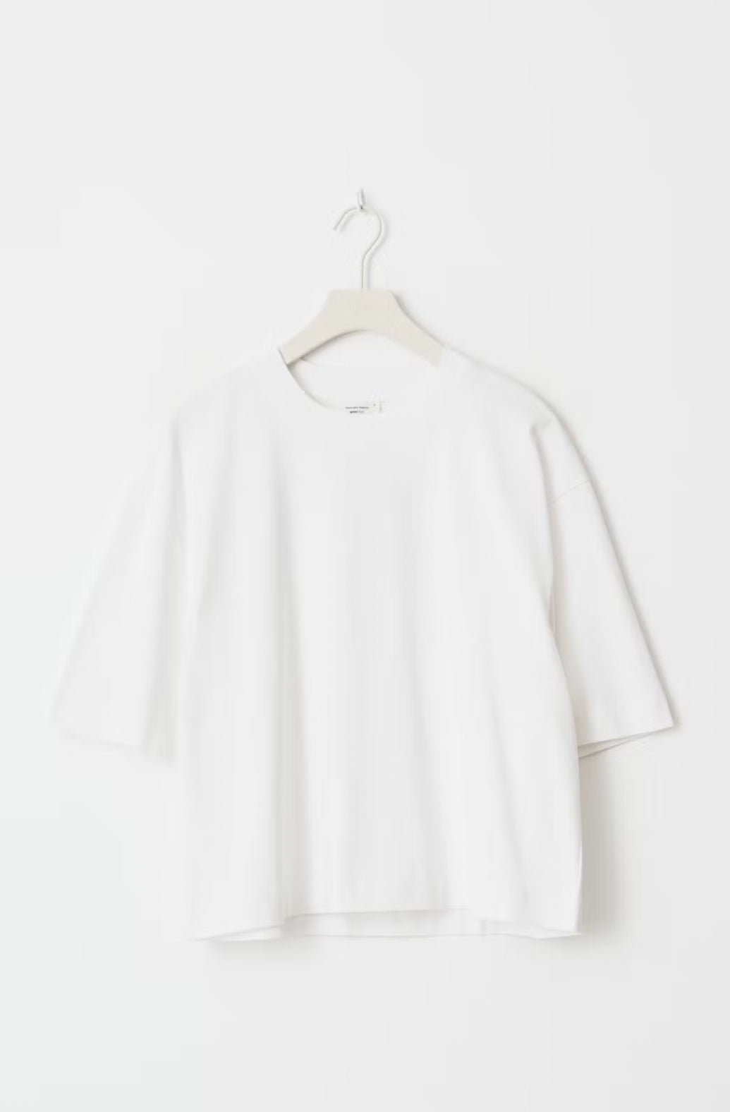 BASIC BOXY TEE - White