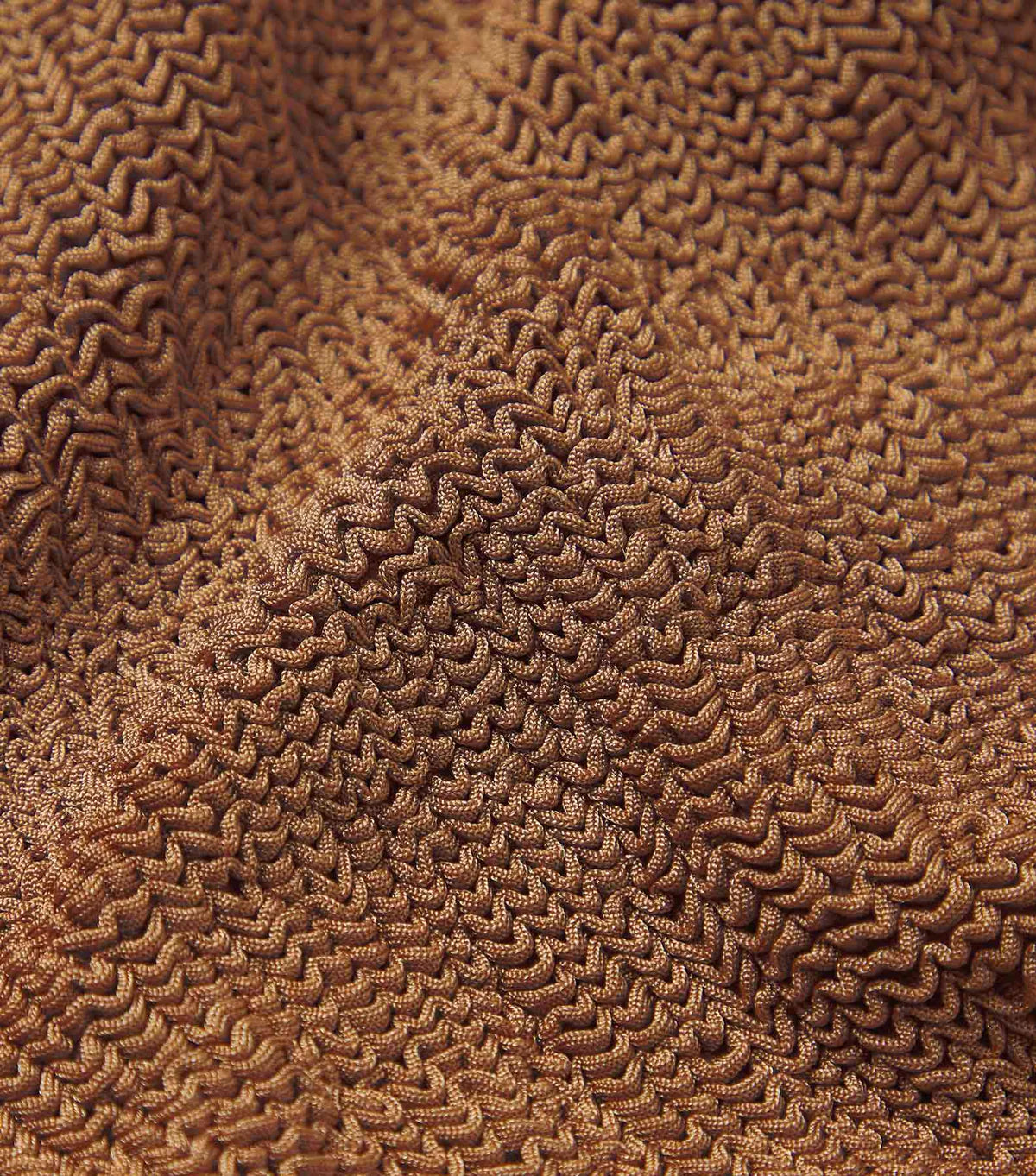 Hunza G Square Neck Swim - Mettalic Cocoa