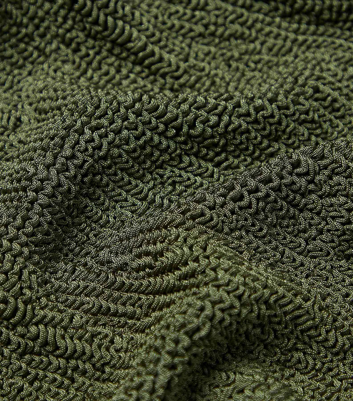 Scrunchie in Metallic Khaki