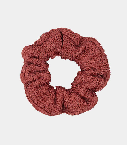 Scrunchie in Metallic Rosewood