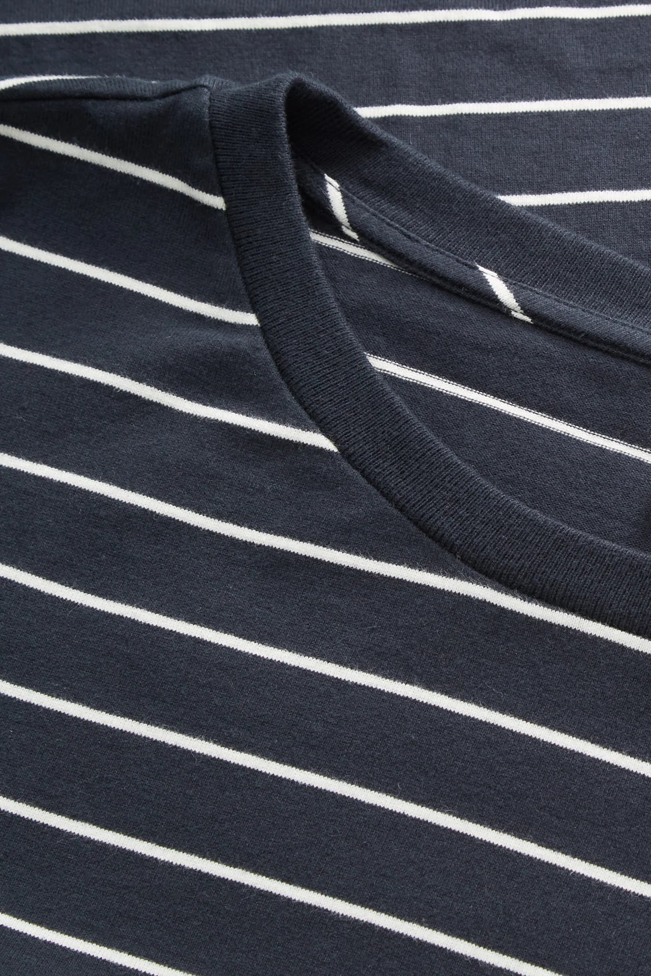 Loui oversized Blouse - Navy/ White