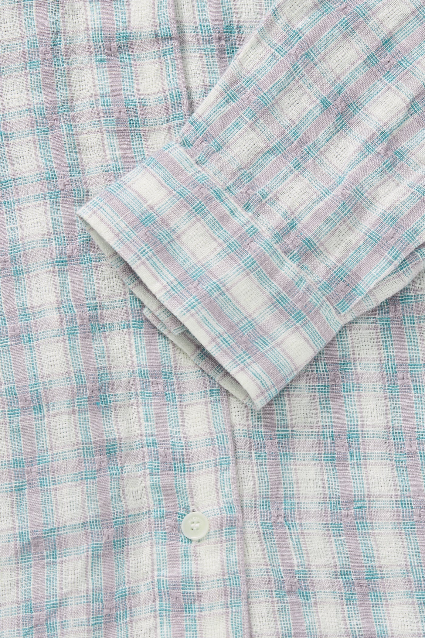 Edgar Shirt - Purple/ blue che | SKALL Studio