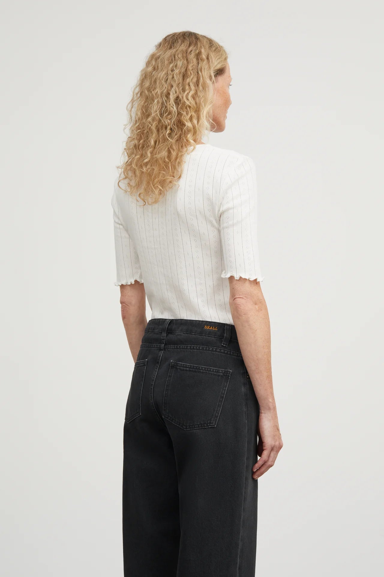 Edie Tee in Light Offwhite
