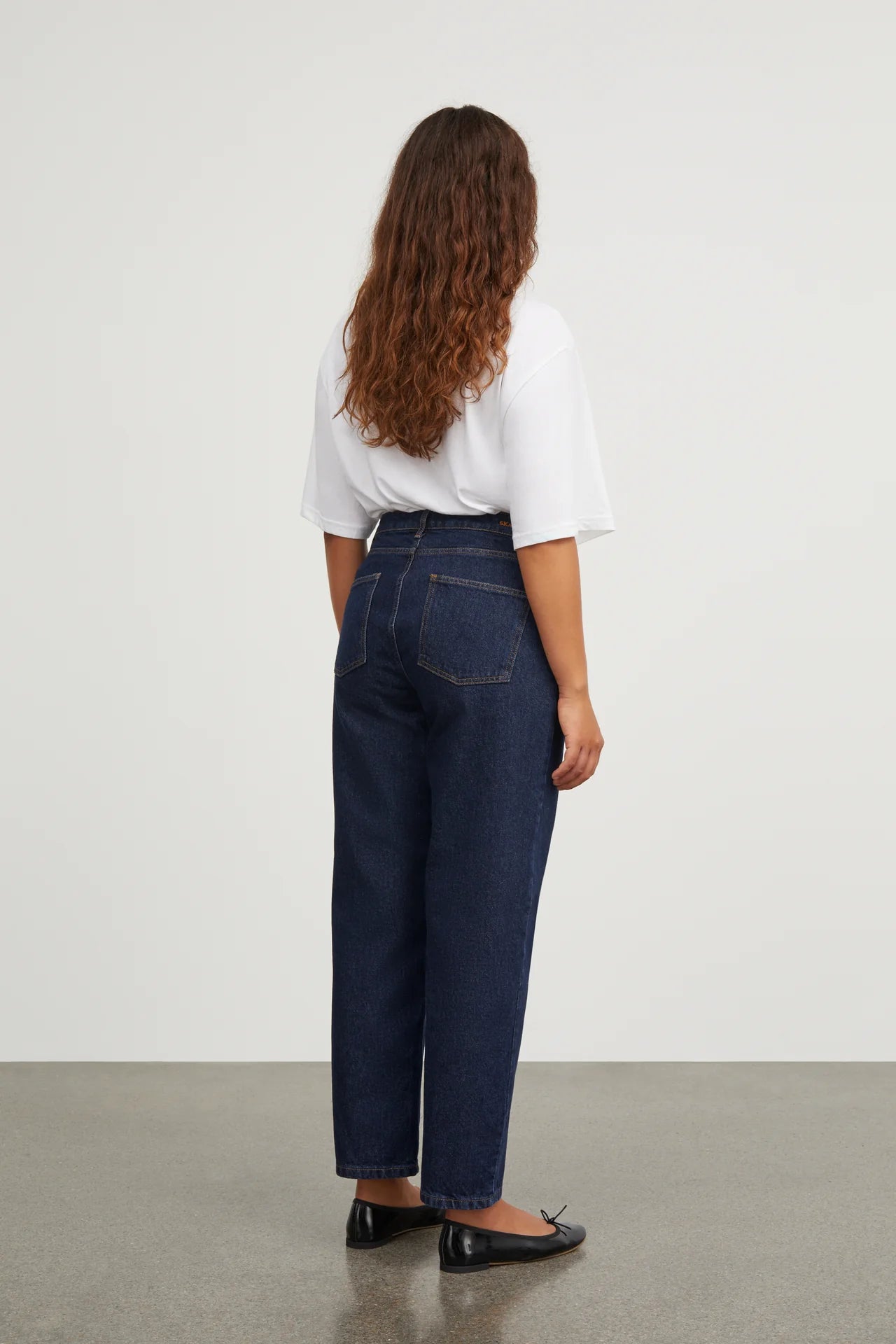 Andy Oversize Tee in Optic White