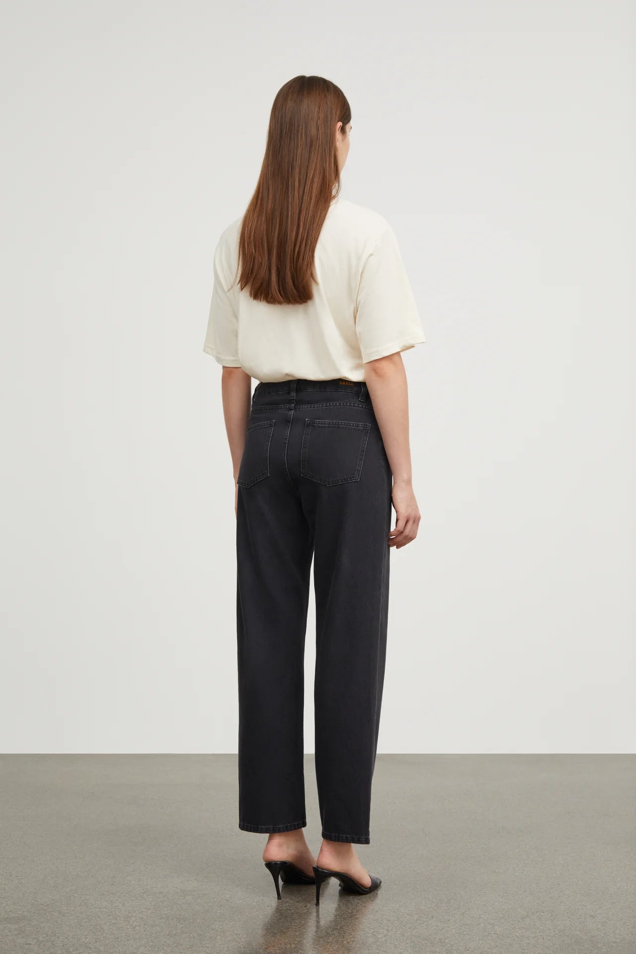 Andy Oversize Tee in Light Cream