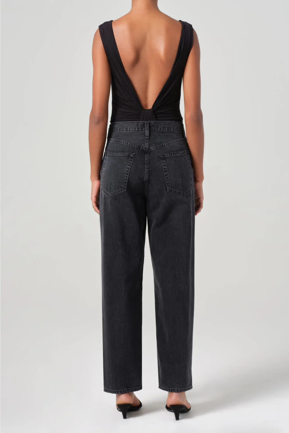 AGOLDE V-WAIST BAGGY in Hitch