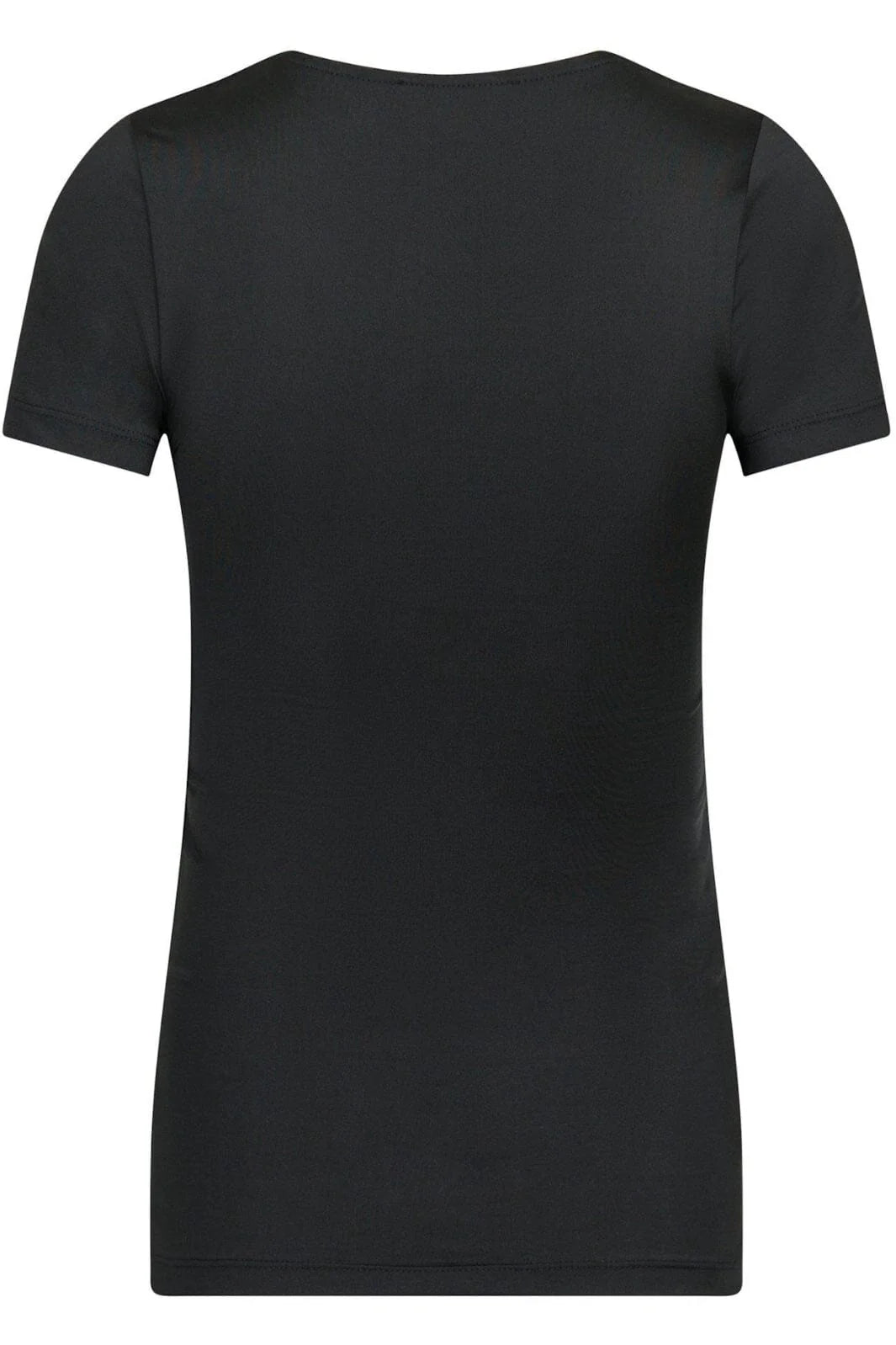 Verna Jersey Tee in Black