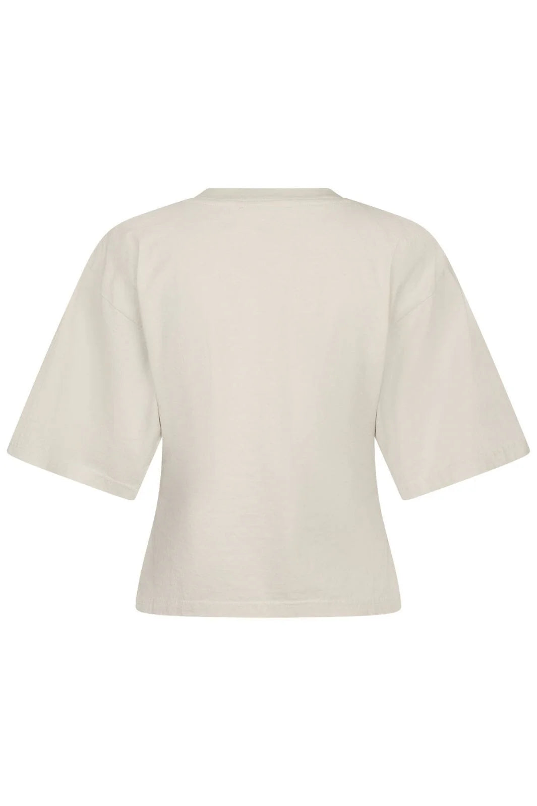 Asha Boxy Tee in Ivory