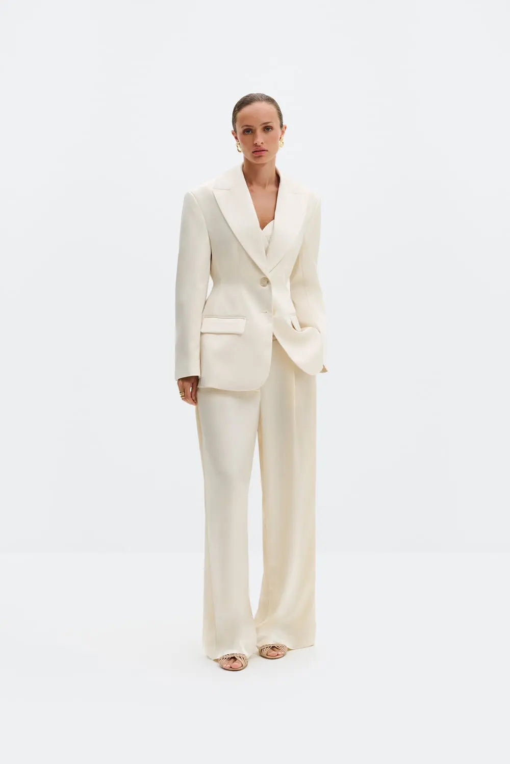 ELLA BLAZER Maßgeschneiderter Blazer mit Schößchen
