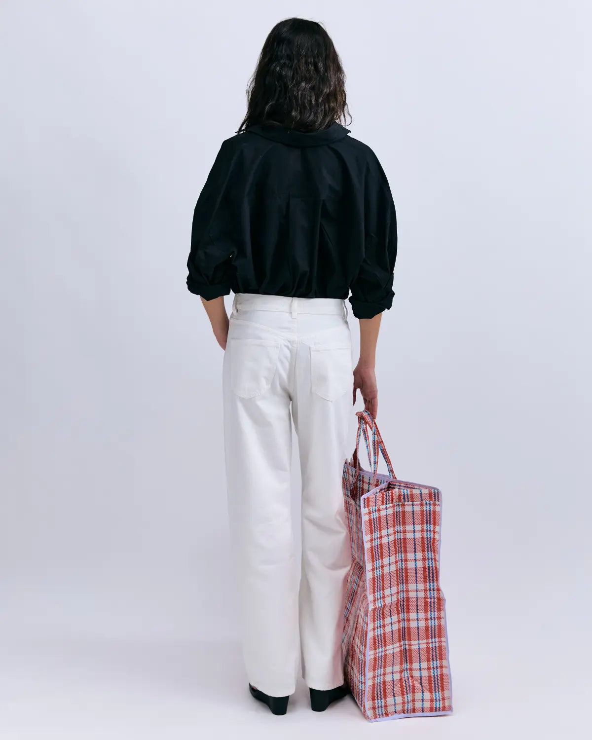 HAILEY Buttoned long sleeve shirt in black