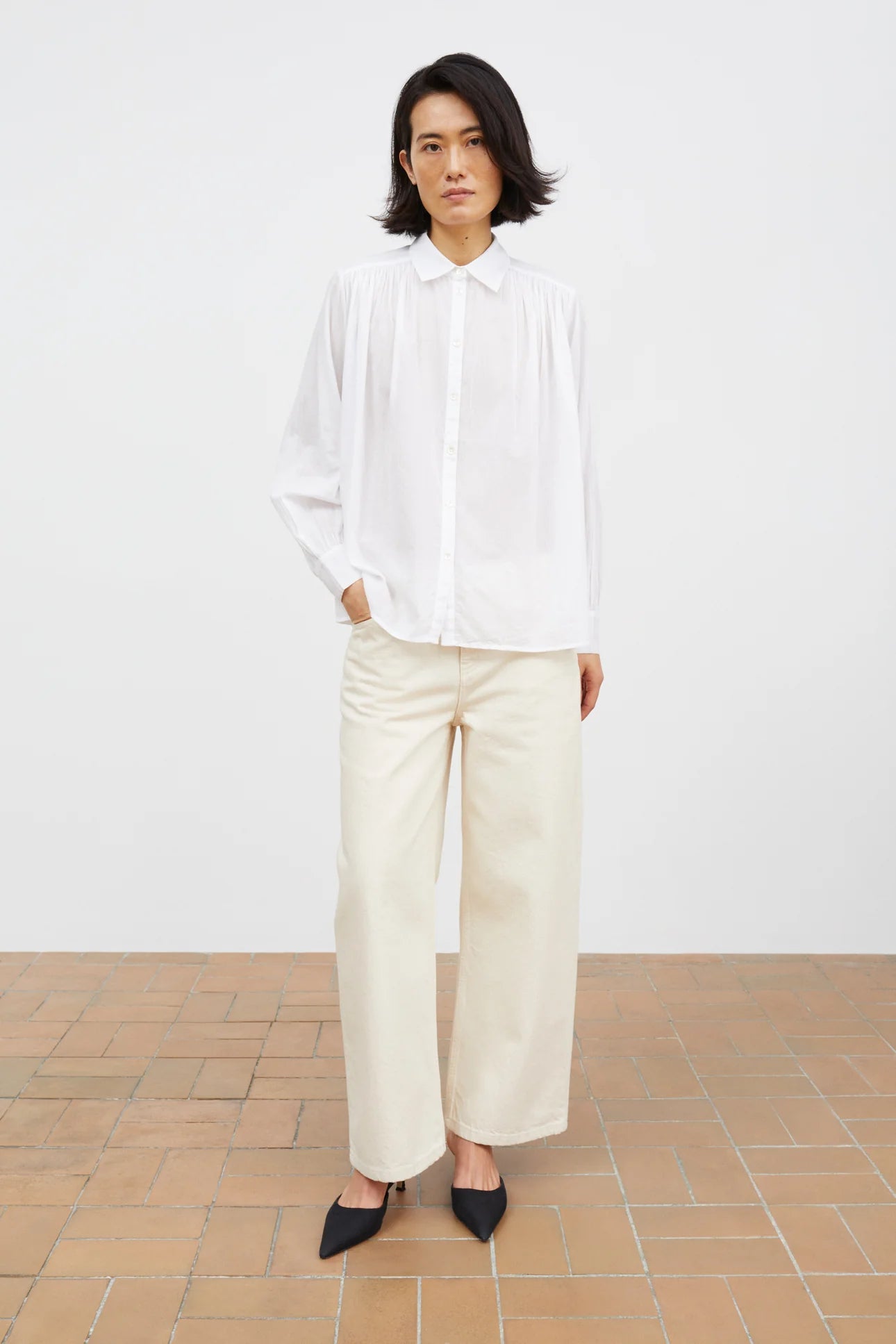 Louise Shirt - Optic White