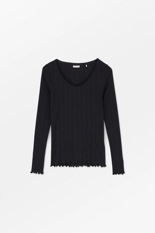 June V blouse - Black