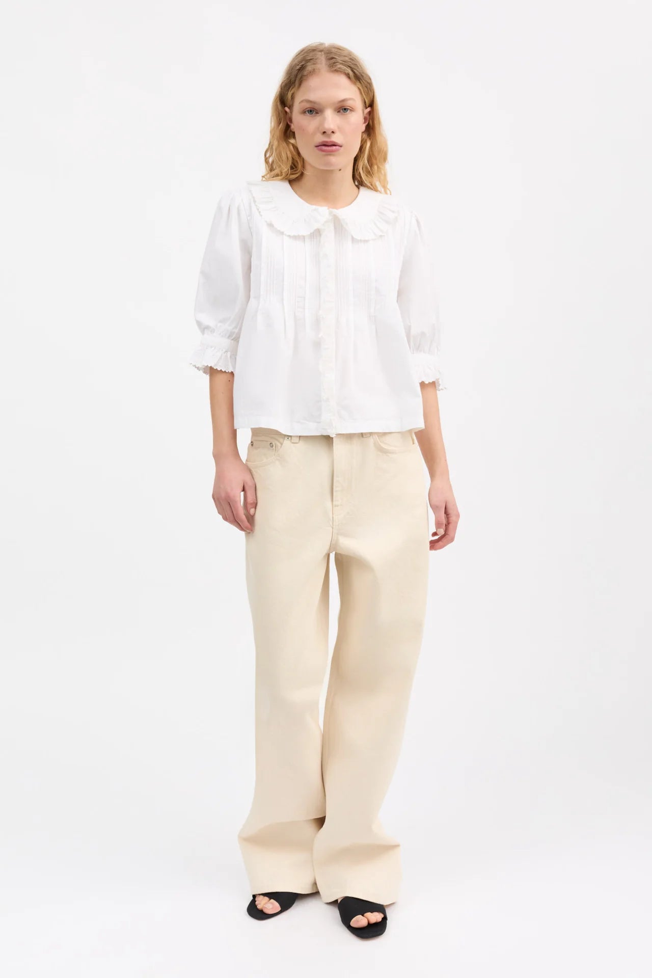 Viola Blouse - Optic White
