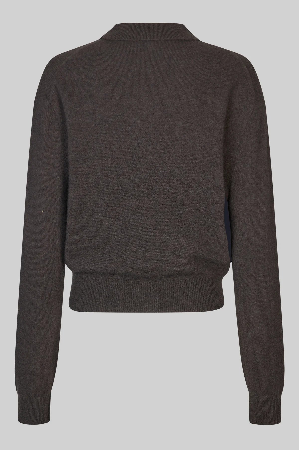 Vilena Knit LS in Chocolate Brown