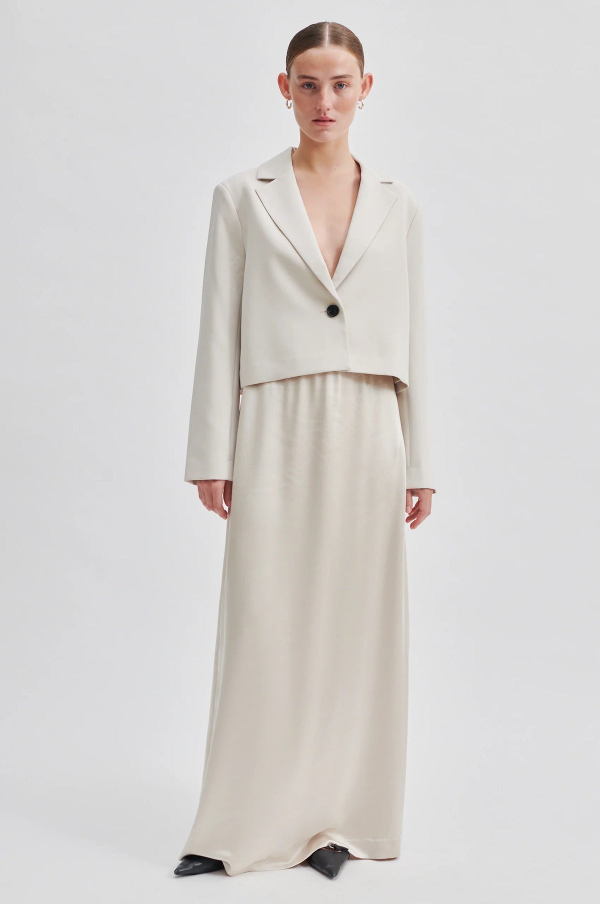 Odile Skirt in Stone