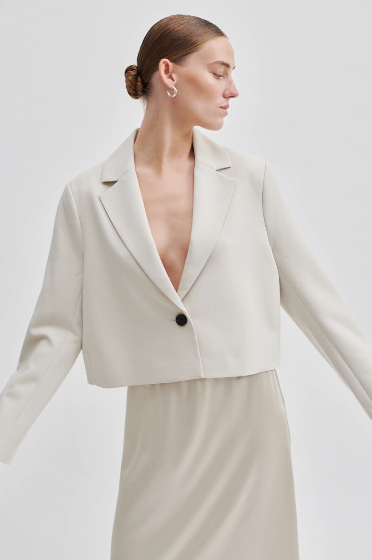 Odile Skirt in Stone