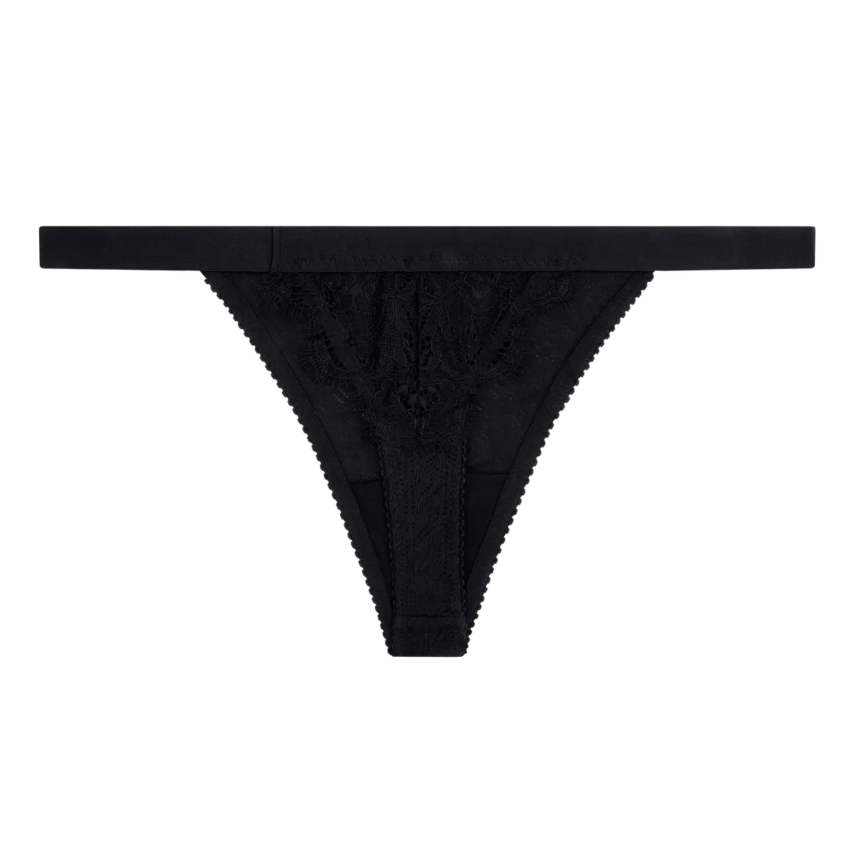 ROOMSERVICE Elegant string Briefs in black