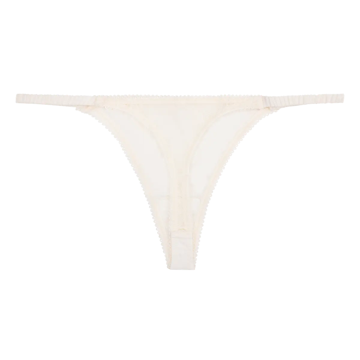 ROOMIE Eleganter String-Slip in white