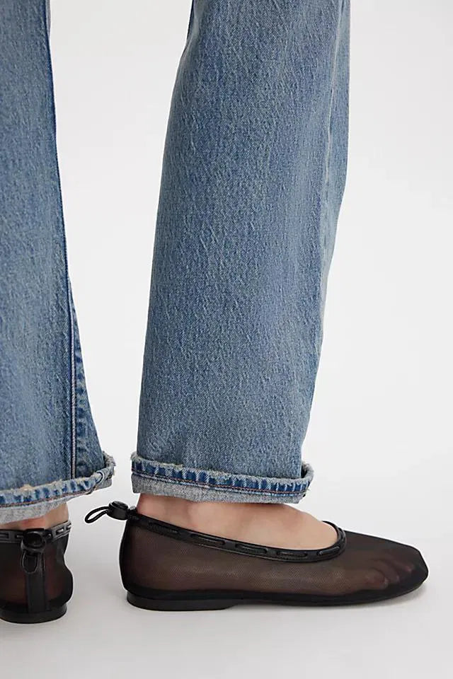 Gill Toggle Mesh Ballet Flats Alohas