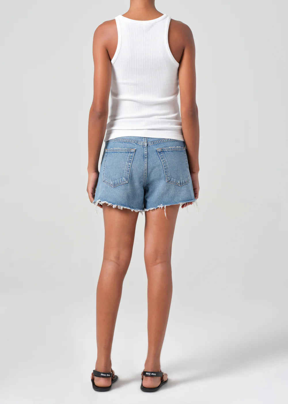 PARKER LONG SHORTS in Fairway Agolde