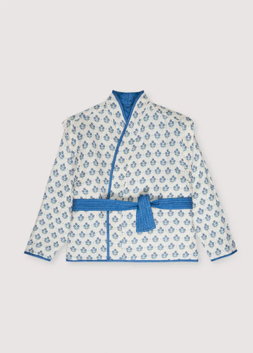 Eleni Woman Jacket-Hyacinth Print