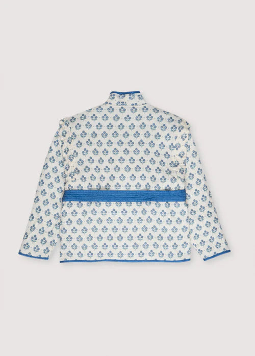 Eleni Woman Jacket-Hyacinth Print