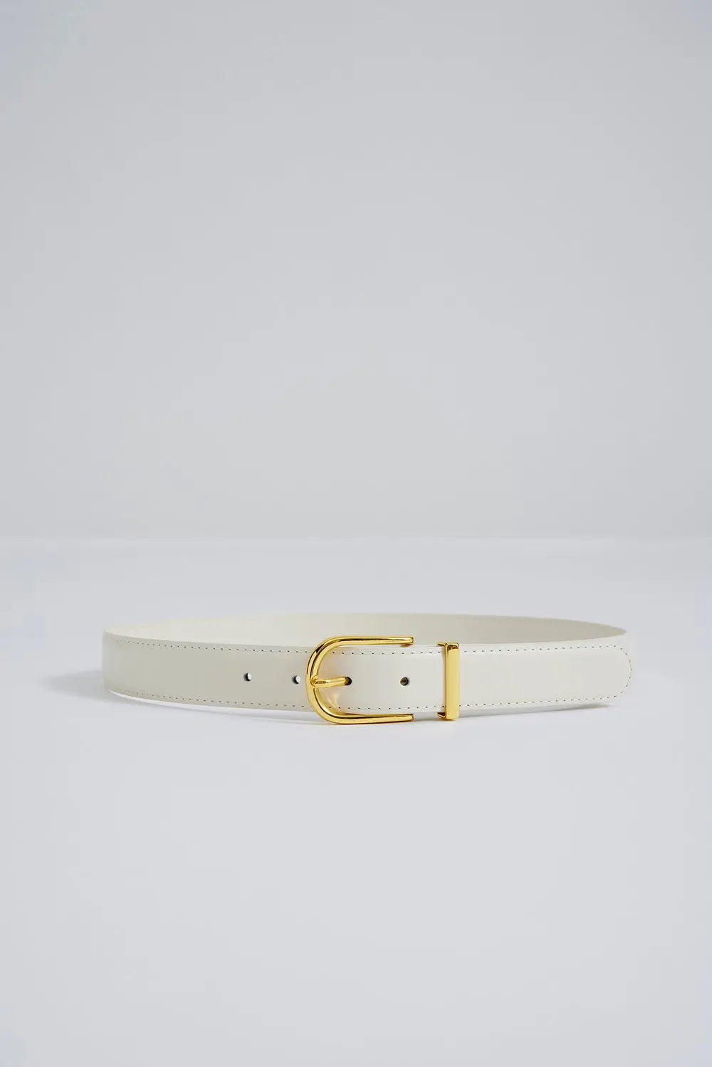CHARLIE LEDERGÜRTEL - Vanilla