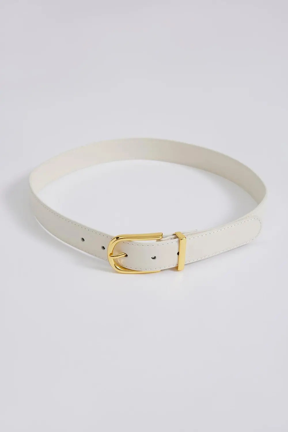 CHARLIE LEDERGÜRTEL - Vanilla