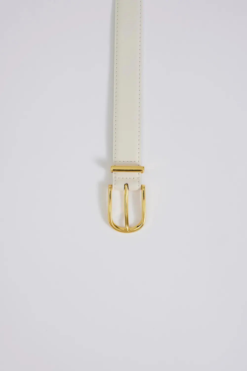 CHARLIE LEDERGÜRTEL - Vanilla