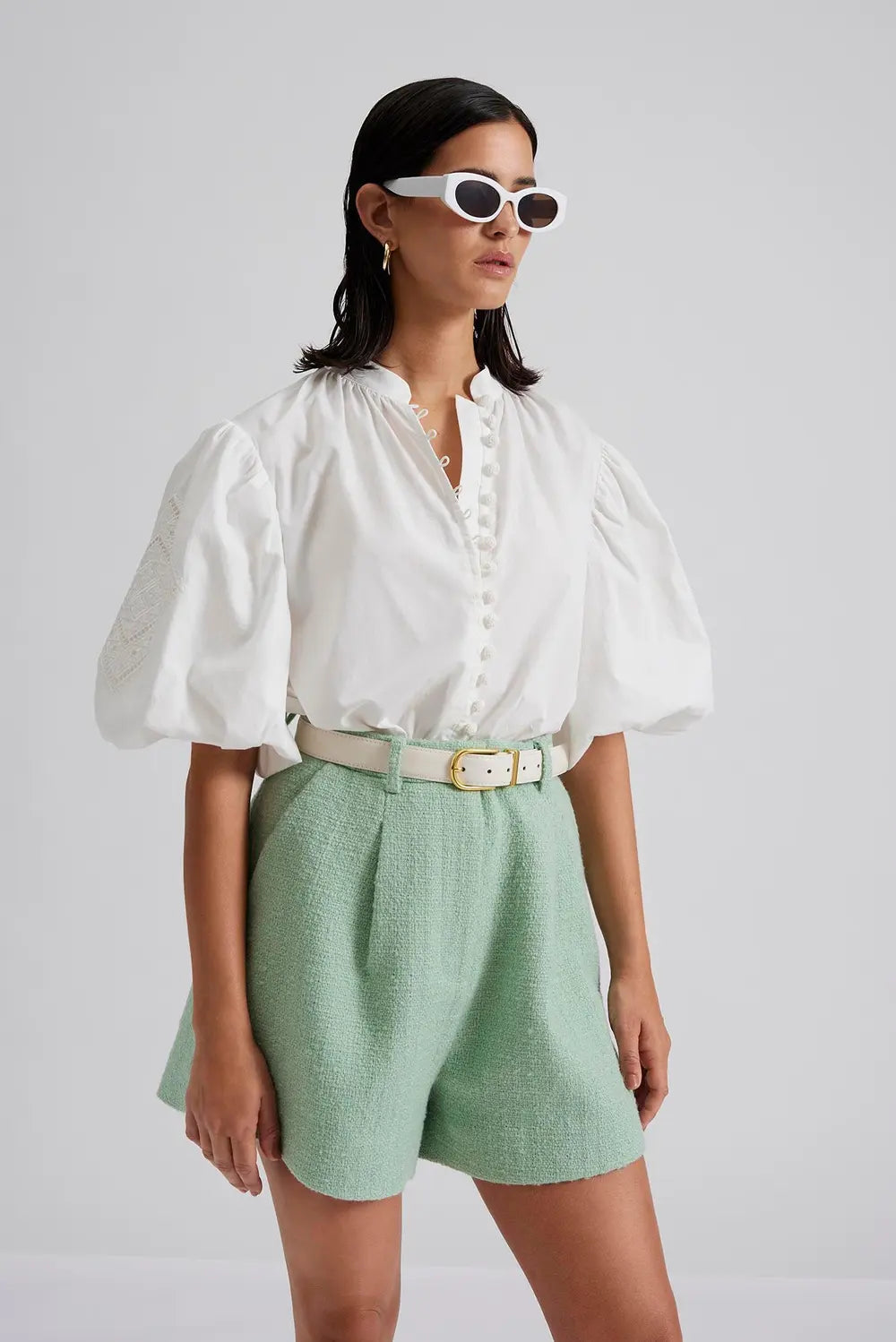 CHARLIE LEDERGÜRTEL - Vanilla