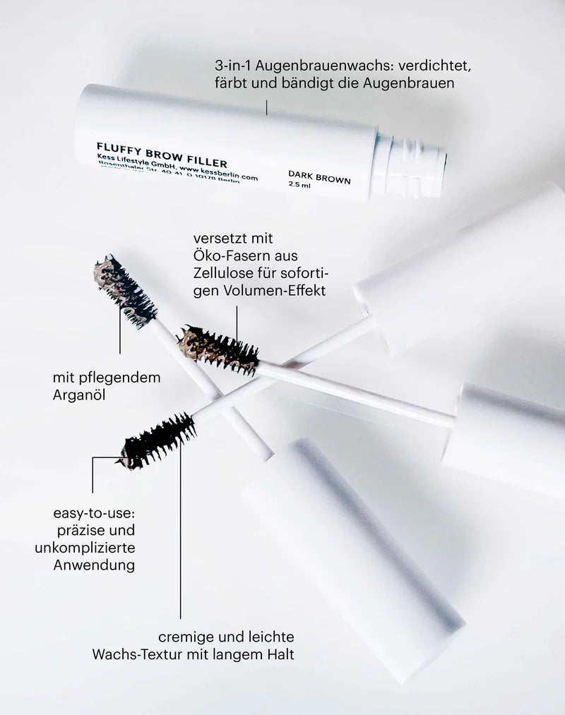 FLUFFY BROW FILLER - Light Brown