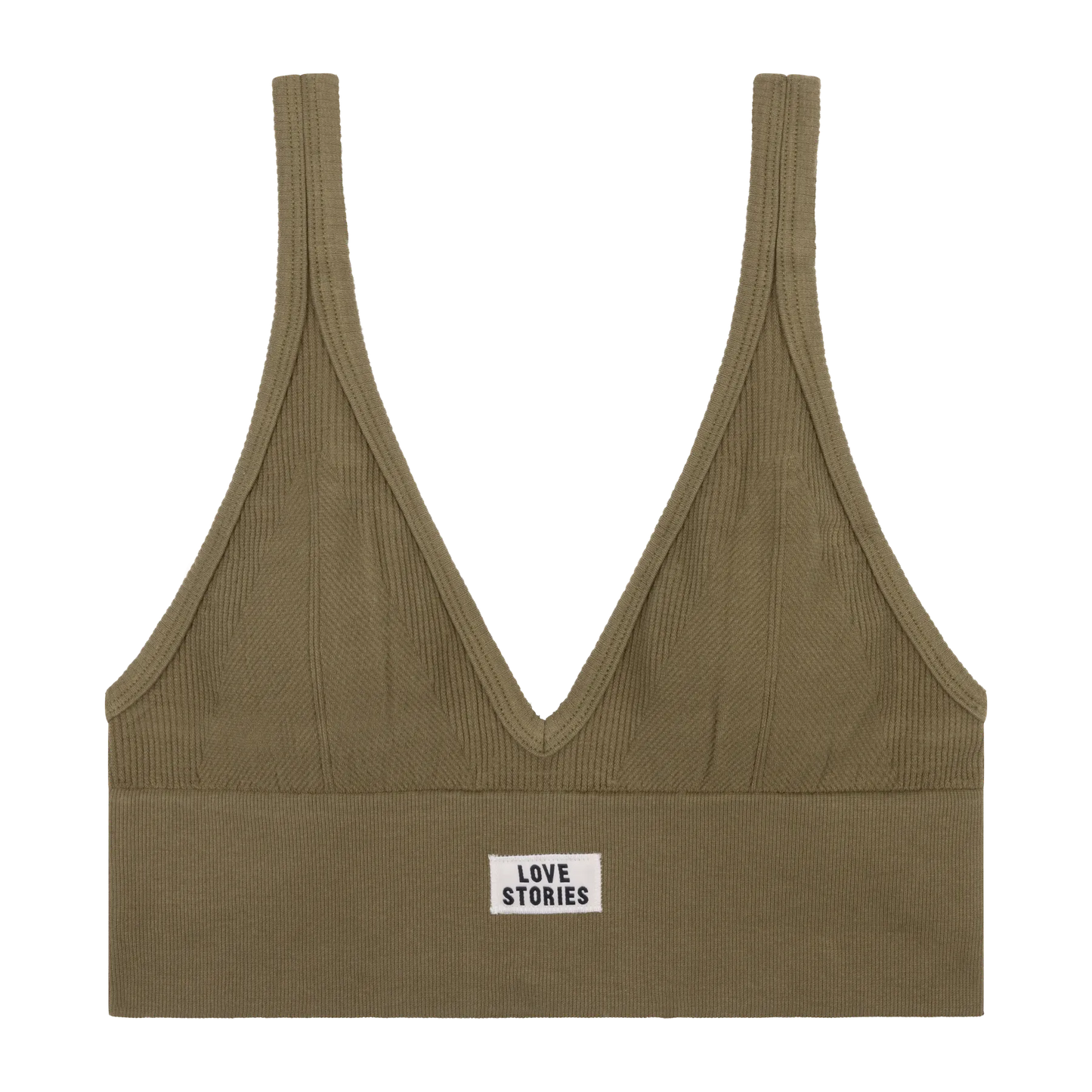 POSEY - Stylish sporty bralette in Green