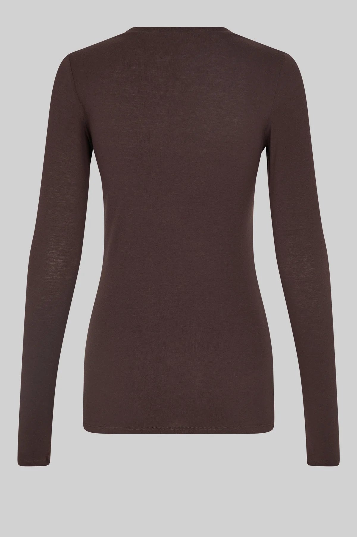 Matima O-Neck Tee in Chocolate Plum