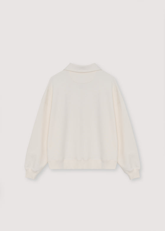 Tns Logo Woman Polo Ecru