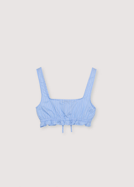 Aura Woman Top Vista Blue Stripes