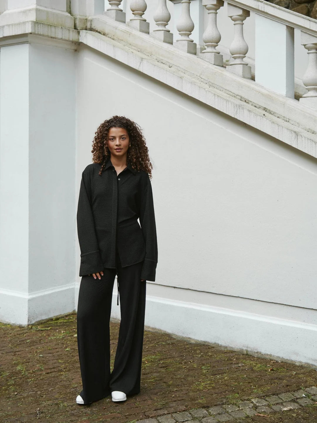 NEO NOIR Waldite Structure Shirt